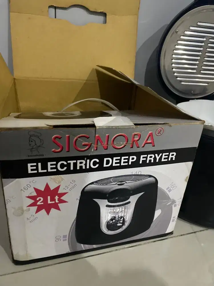 Signora electric deep fryer