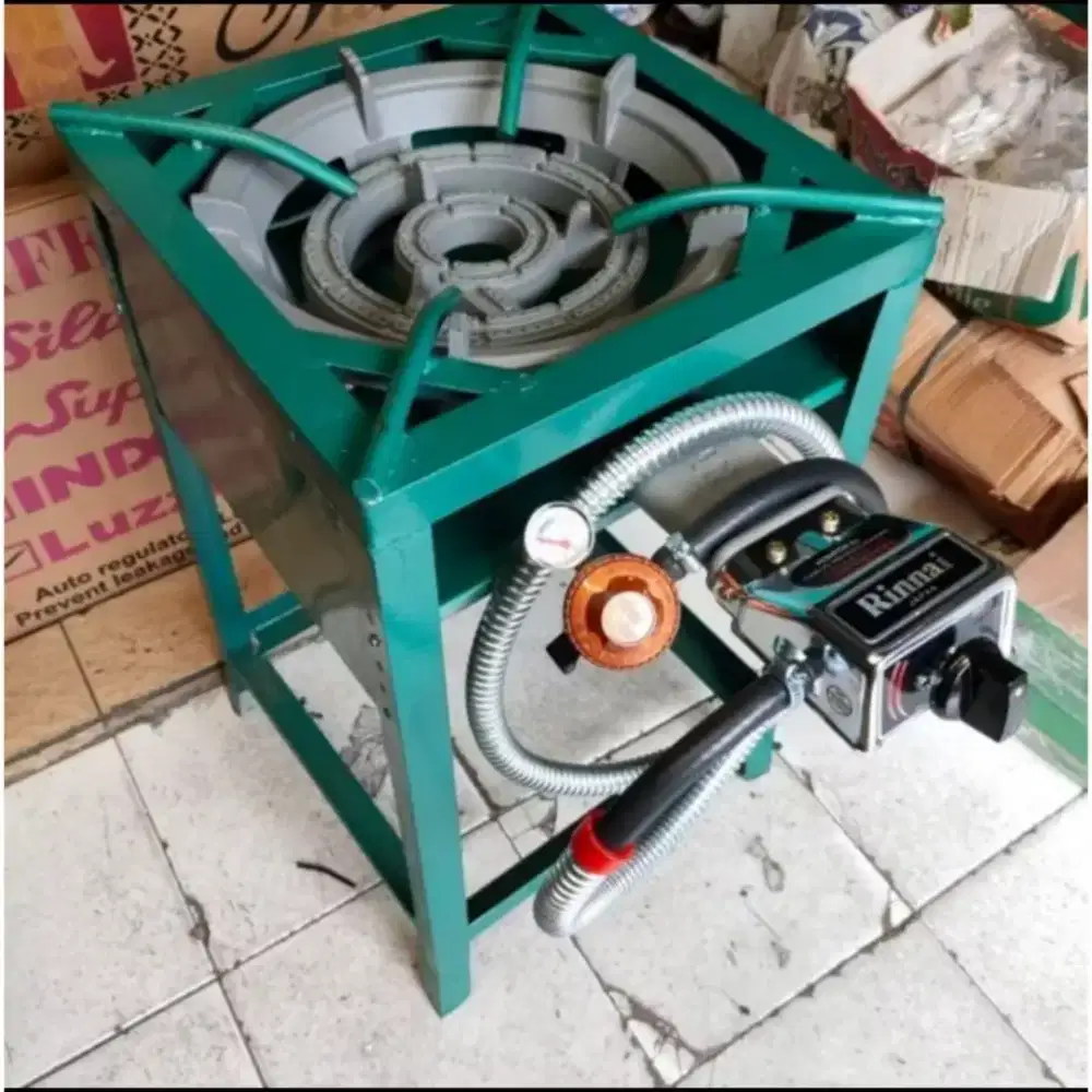 Kompor Rinai Plus Rangkai Kaki Second 40 x 40 x 40