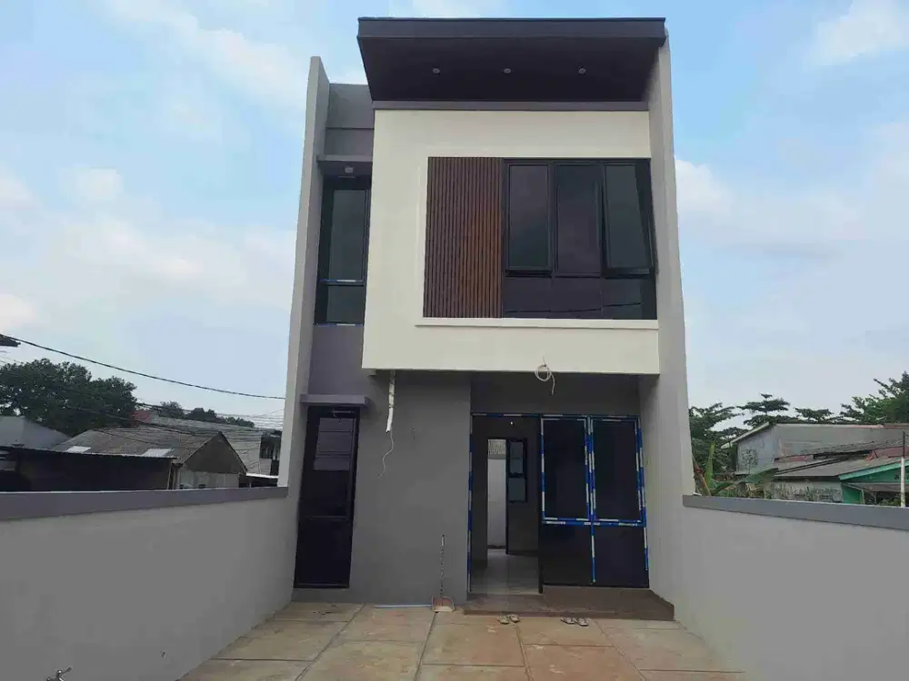 Rumah Baru 2 Lantai Siap Huni dan Free Biaya di Jatiwarna Bekasi