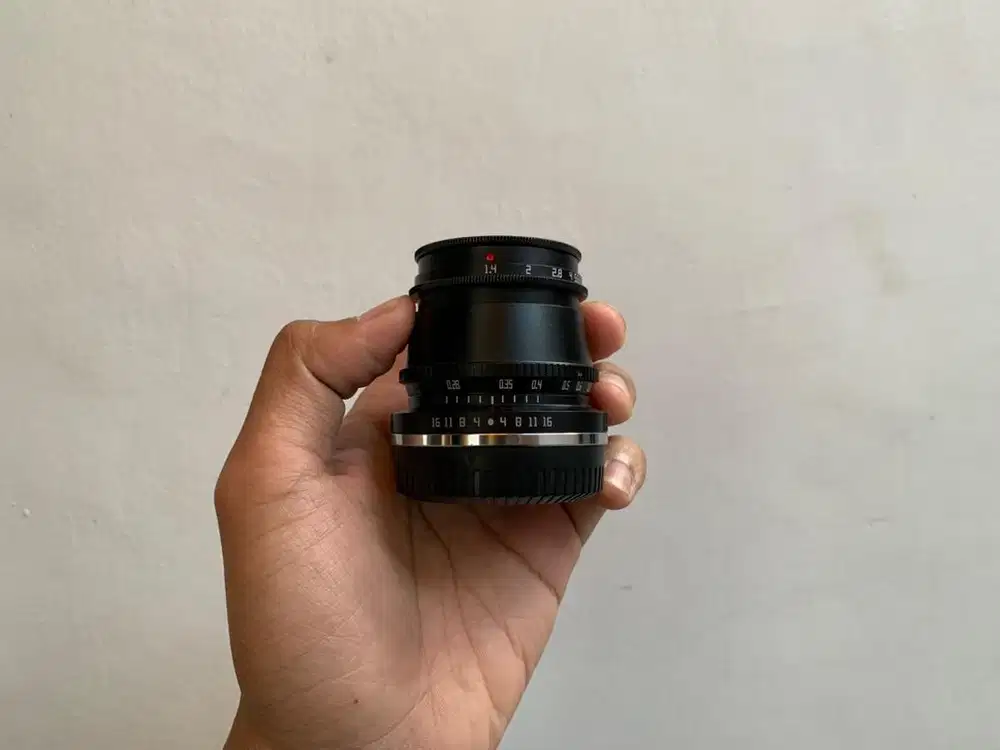 Lensa Fix TTARTISAN DI Optical 35mm F1.4 For Mirorless Fujifilm