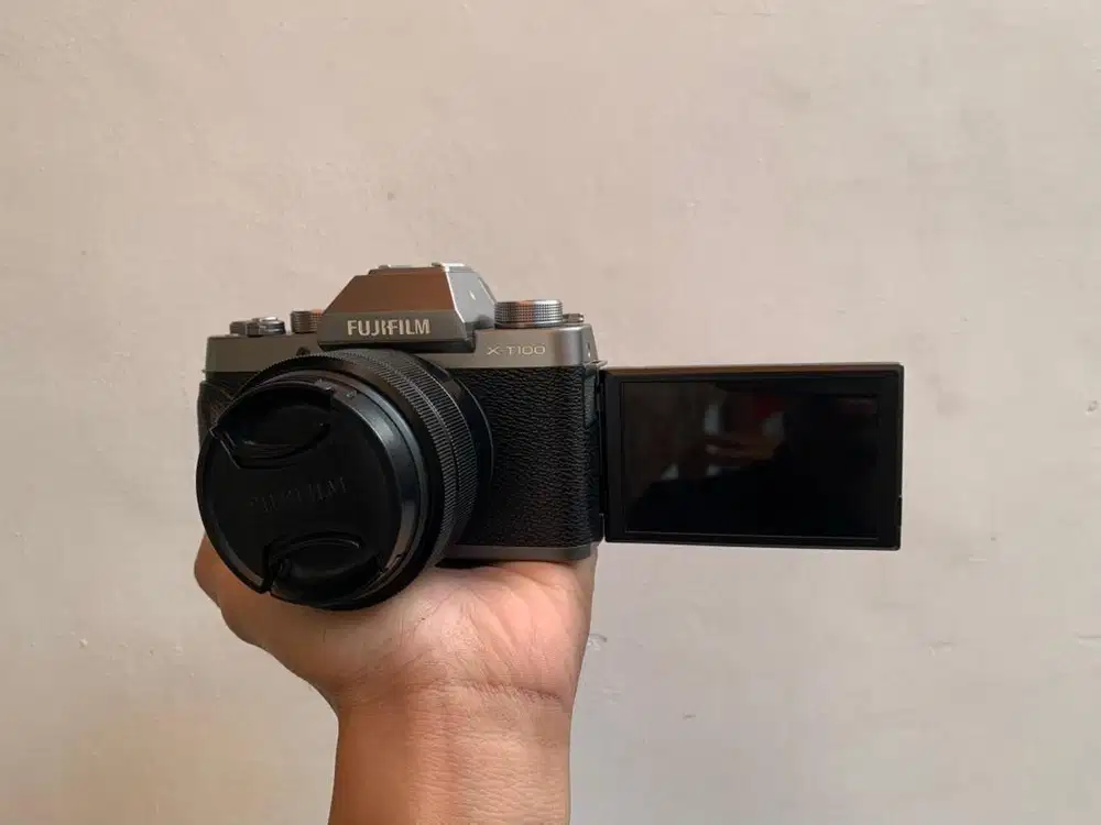 Kamera Fujifilm XT100 X-T100 Kit Fullset