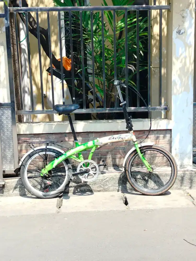 Sepeda Lipat EXOTIC ring 20 speed 7