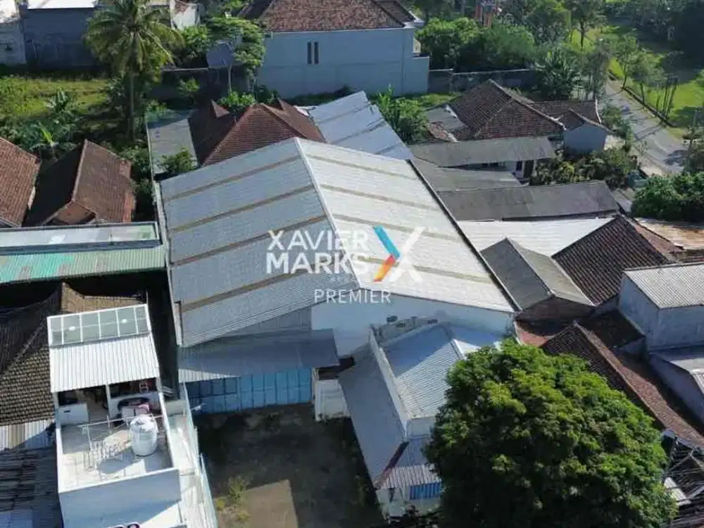 Gudang Dijual di poros jalan besar Pendem Batu Malang