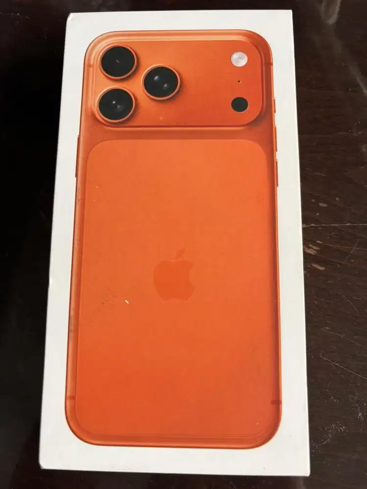 Dijual Iphone 17 Pro Max Cosmic Orange 256GB IBOX