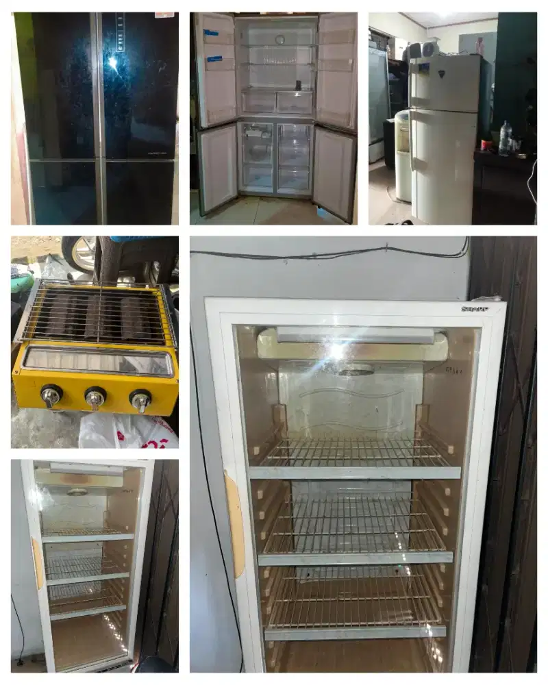 Kami Terima Terus Kulkas Bekas, Freezer, Showcase, AC dll Barkas lain