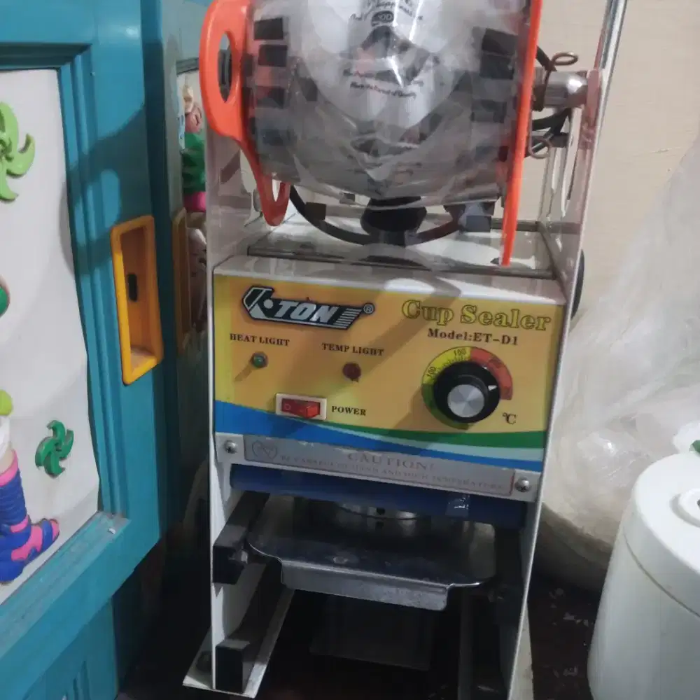Mesin cup Sealer mulus dan siap pakai