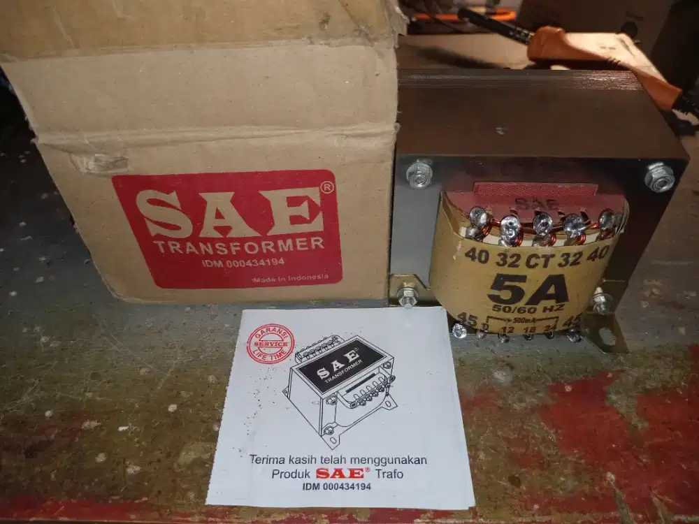 Trafo sae 5a 45ct