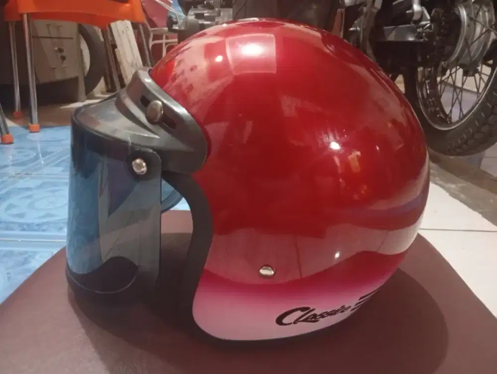 Helm Bogo Baru Busa Bagus
