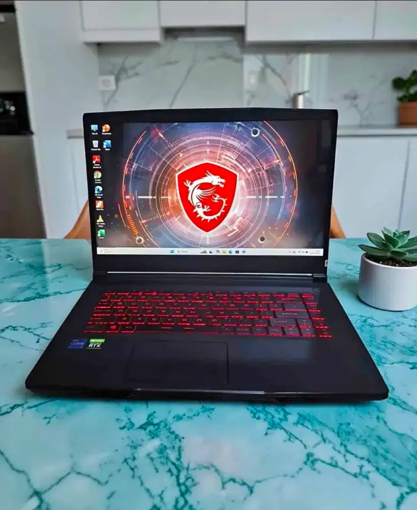 MSI MULUS LIKE NEW FULLSET BOX [RAM 16GB SSD 512GB RTX 3060 VRAM 6GB]