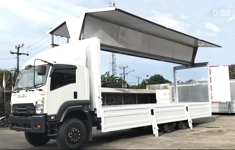 Wingbox BARU+banBARU MURAH Isuzu Giga tronton 6x2 bok Wing box 2022