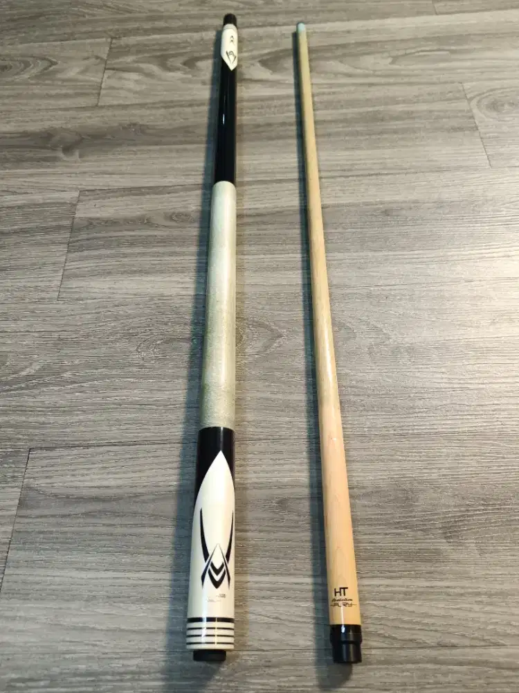 Stick billiard Butt + Shaft Fury kondisi 97%  biliar bilyar