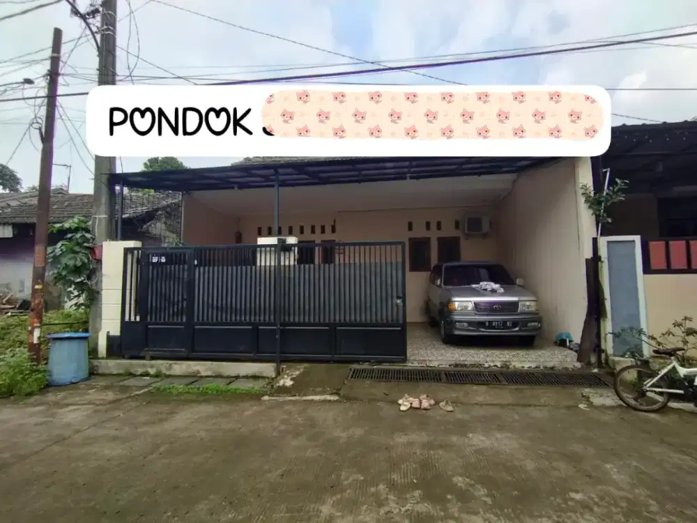 Rumah second dijual Sukmajaya Depok 158m²(1.2M)
