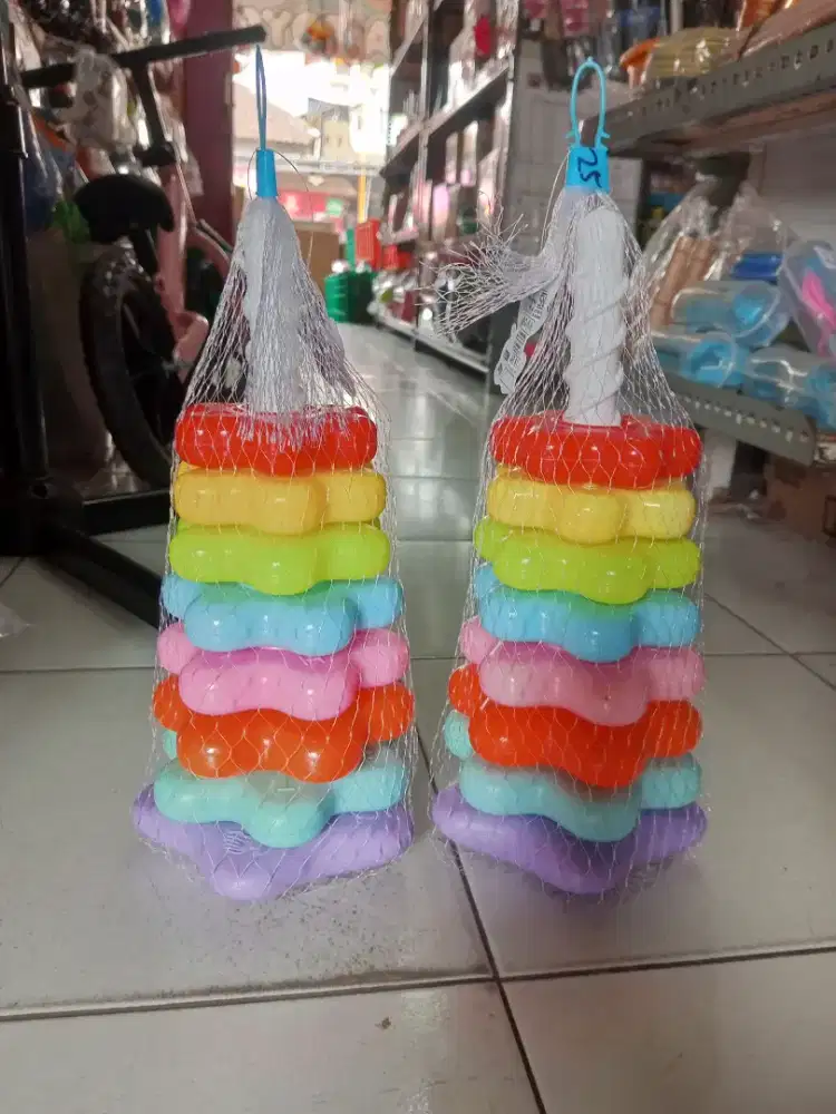 Mainan Anak Bunga Putar Susun