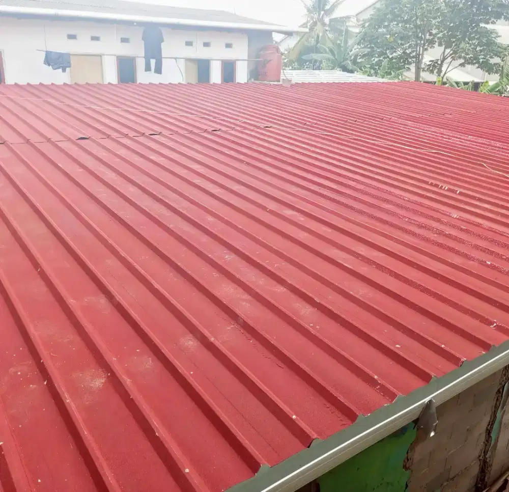 Ganti atap rumah dan kanopi