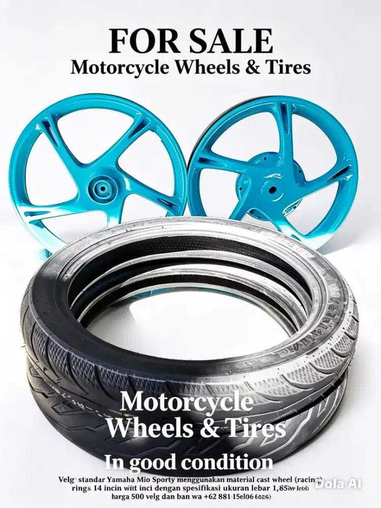 Velg dan ban. Mio sporty