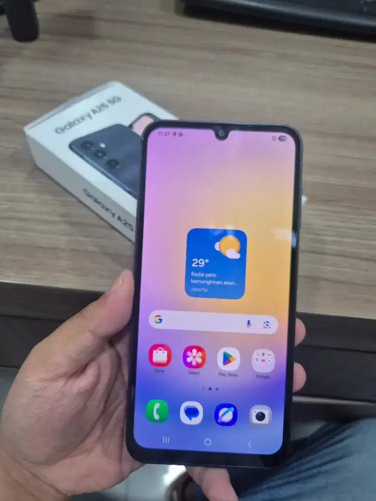 Jual Samsung A25 5G 8/256gb blueblack