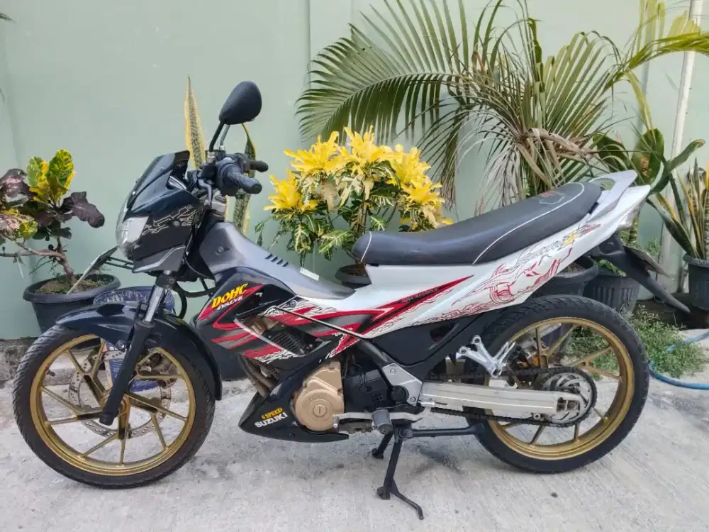 Suzuki Satria F 150cc tahun 2011 siap pakai di Tangerang cadas