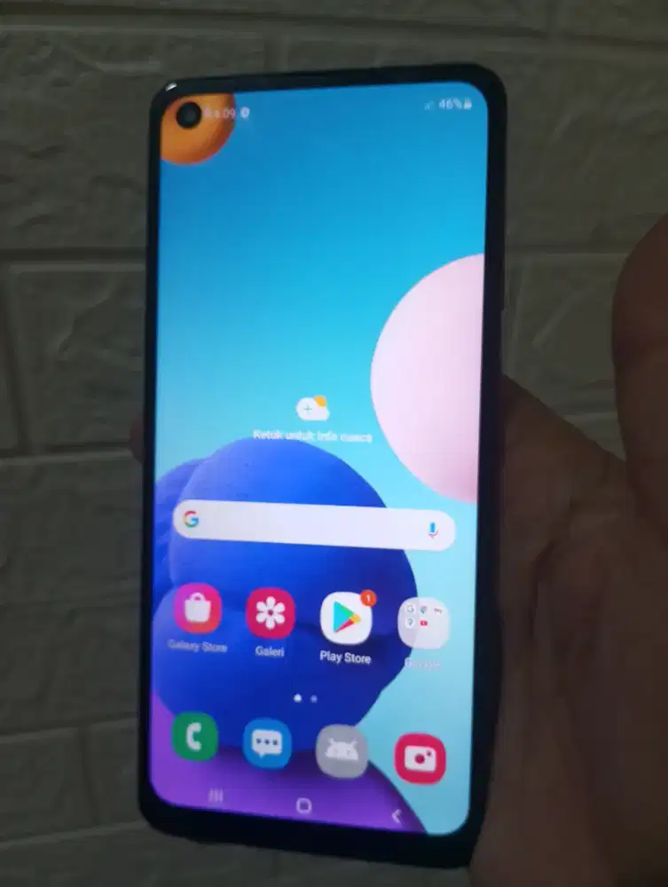 Samsung A21s ram 6GB kondisi normal mulus