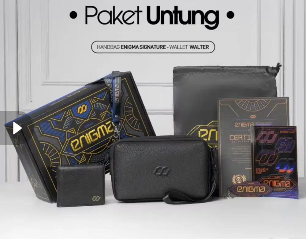 ENIGMA - Tas Clutch Pria dan Dompet