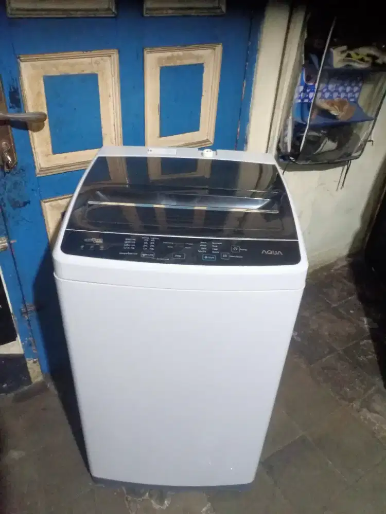 Jual mesin cuci AQUA 1 tabung 7kg masih ori otomatis bisa di antar