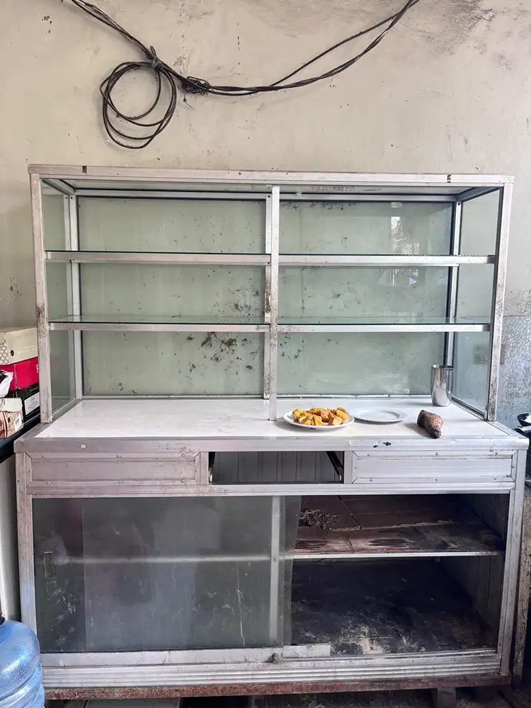 DIJUAL CEPAT - Etalase Kaca Jualan - Jual Mirah