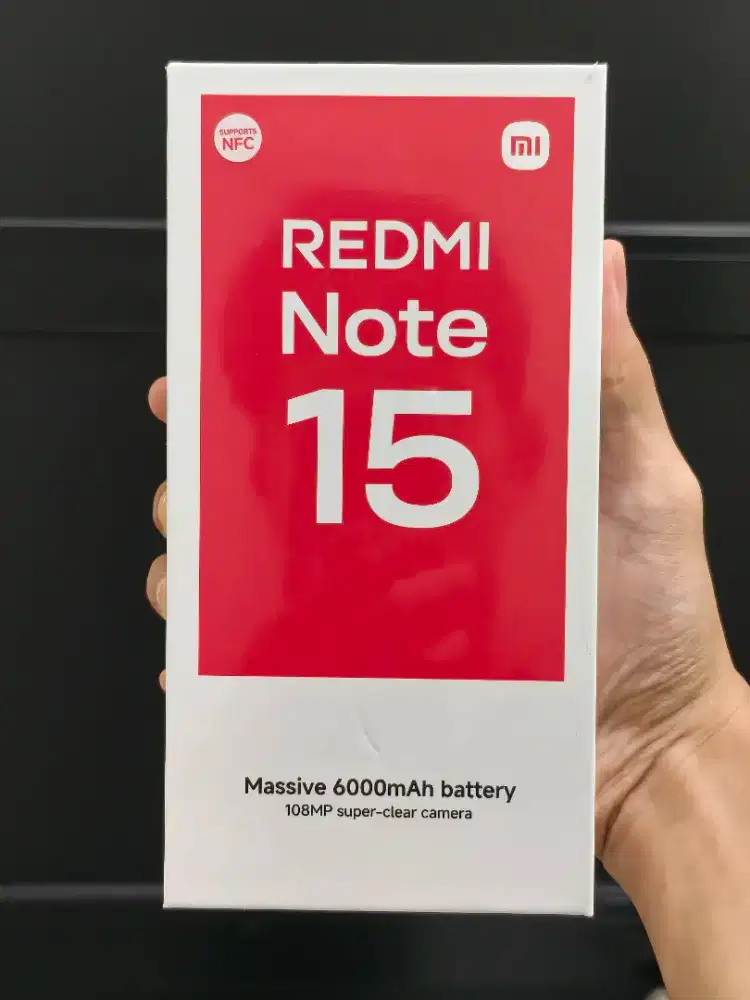 Baru Xiaomi Redmi Note 15 6/128 Glacier Blue