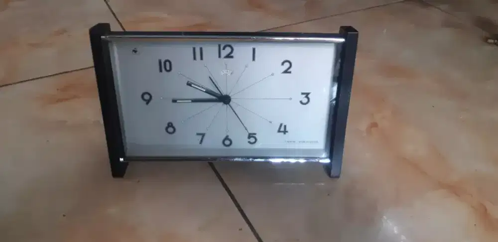 JAM MEJA BEKER/WEKER_LAWAS_ANTIK_VINTAGE 70' s
