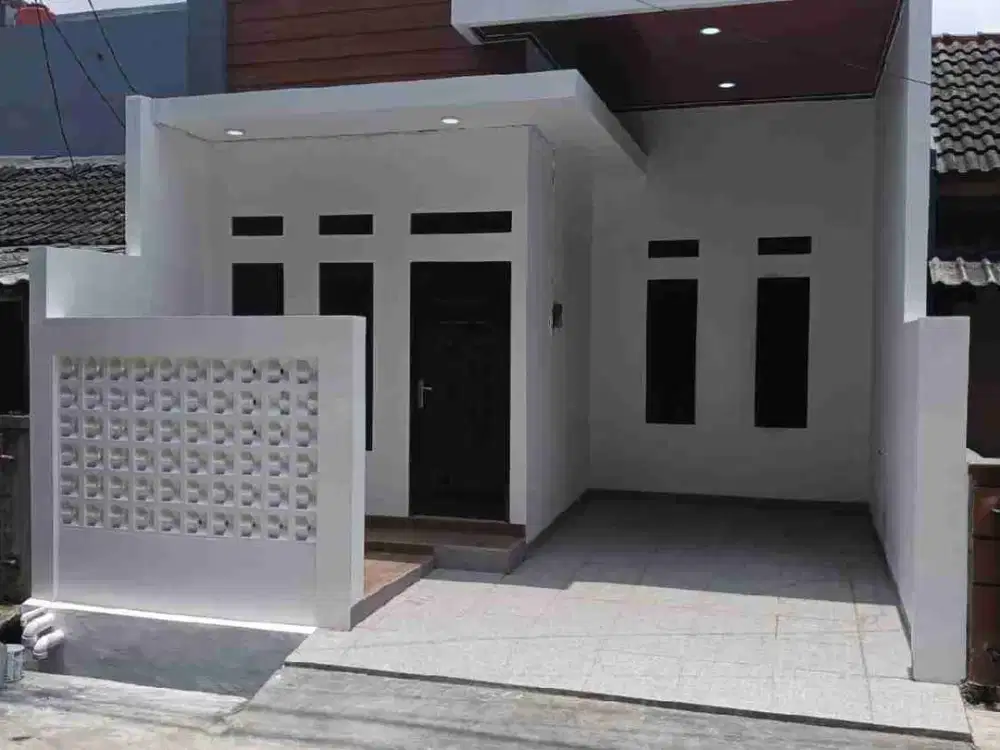 Dijual rumah siap huni baru di bangun di telaga mas bekasi utara
