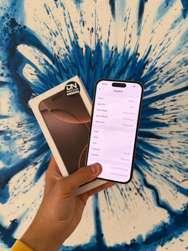 IPHONE 16 PRO 256 GB BEACUKAI PERMANENT
