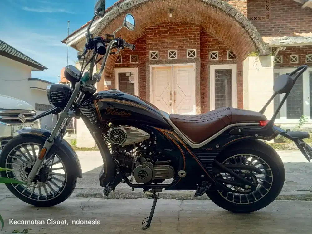 Mini-Chopper Klasik Metik Antik