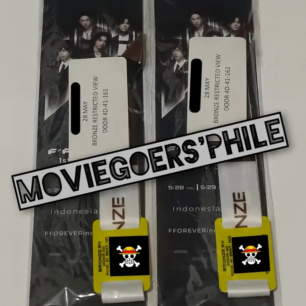 WTS TIKET KONSER F4 FFOREVER DAY 1 KAMIS 28 MEI 2026 @ INDONESIA ARENA