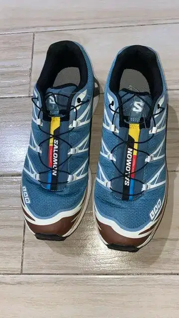 Salomon xt6 agean blue size 44