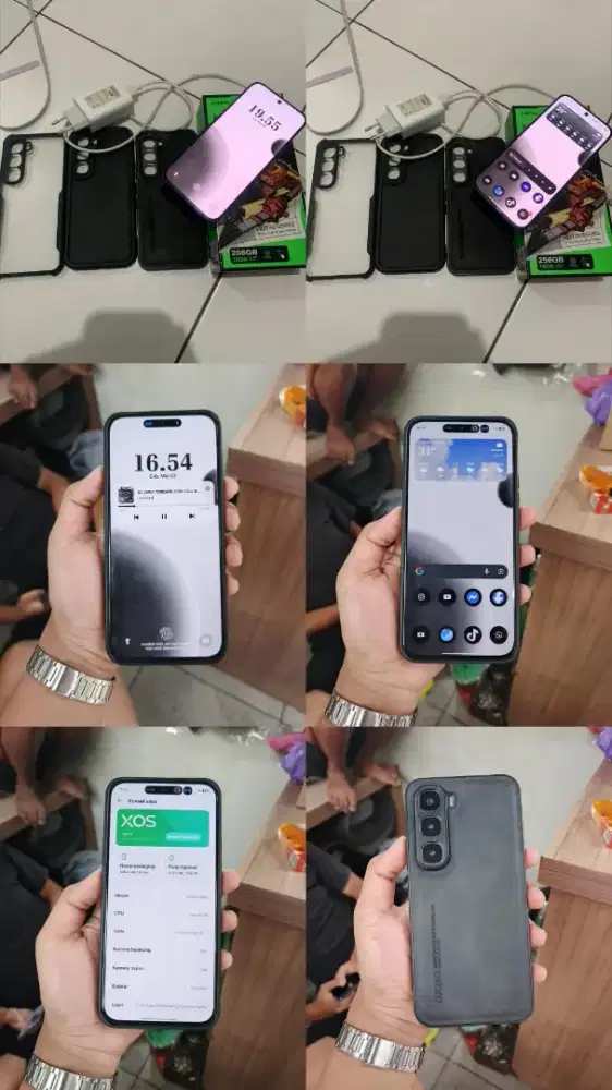 INFINIX HOT 60 PRO 8/256GB FULLSET TT BAWAH/MAHAR