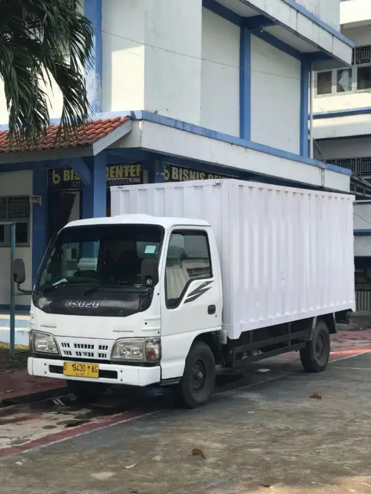 Isuzu elf nkr55 ps100 LWB engkel Long box 12 kubik 2017