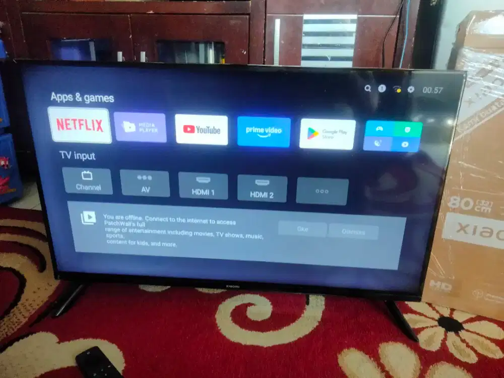 TV LED 32 XIOMI ANDROID SMART DIGITAL NORMAL REMOT ADA