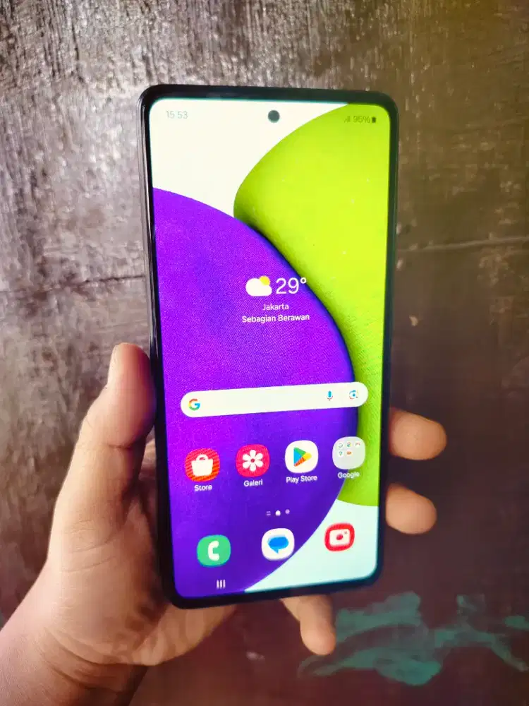 samsung A52 sidik jari dilayar 8+8/128