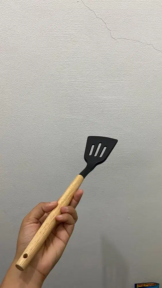 Spatula Masak Silikon Bekas