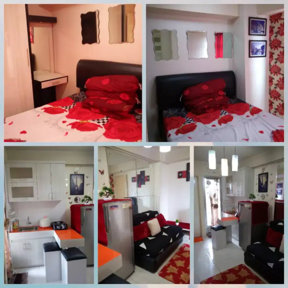 Ready sewa transit harian mingguan Apartemen Kalibata City 2BR Jakarta