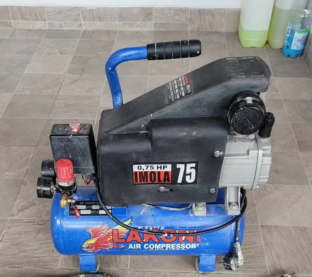 Kompresor Lakoni Imola 75 0.75HP 8 Bar Like New – Siap Pakai Proyek &