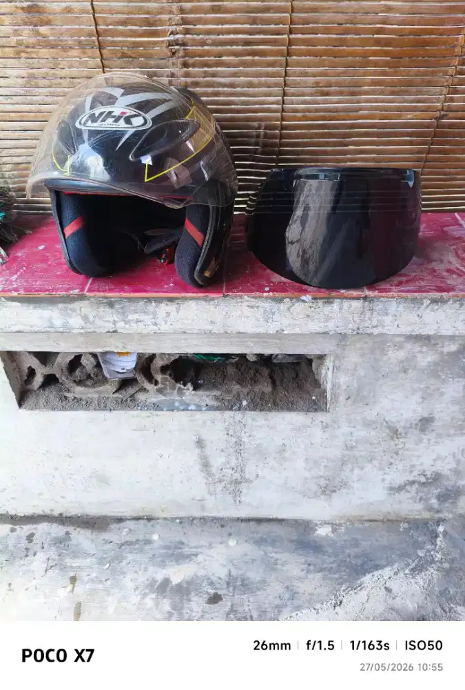 Helm NHK R6 Visor & Braket ada 2