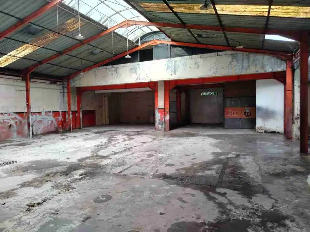 Dijual dan Disewakan Gudang Ex Bengkel Mobil di Jalan Raya Pekayon Jatiasih Bekasi Selatan