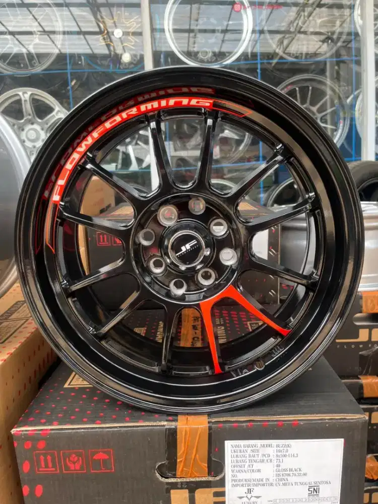 Venom 5 ring 16 lebar 7 pcd 5x114,3 ET 40 avanza vios