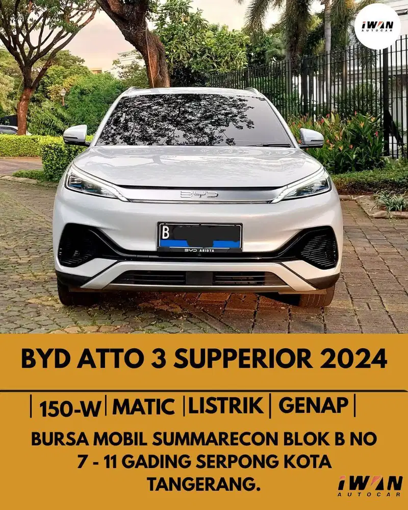2024 BYD ATTO 3 SUPERIOR EV