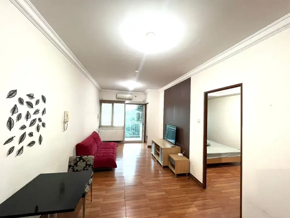 JUAL BU! APARTEMEN GALERI CIUMBULEUIT 1 TIPE 2 BED ROOM, FURNISHED