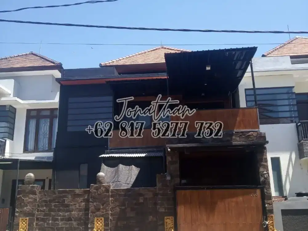 Dijual Rumah 2 Lantai SHM 3 Kamar Tidur Jl. Kor Jimbaran Bawah Badung Bali