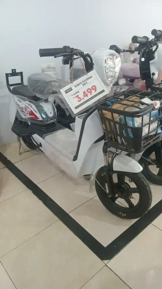 Sepeda Listrik Murah Rubick Ravena 3jutaan Bisa Kredit Tanpa DP