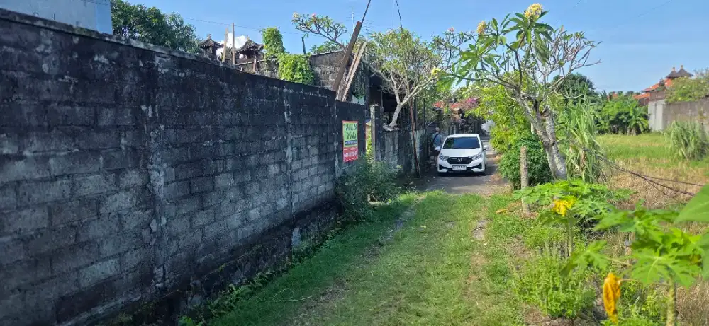 Dijual tanah dekat terminal Batubulan Gianyar