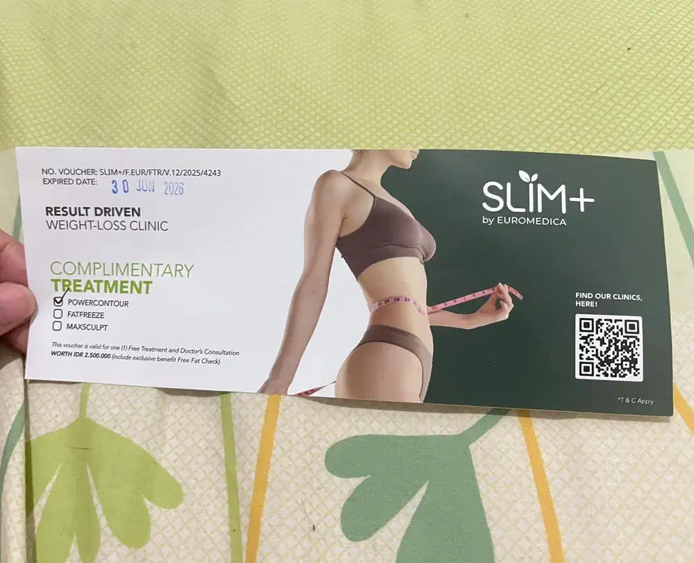 TEBUS MURAH!! Voucher SLIM+ By Euromedica