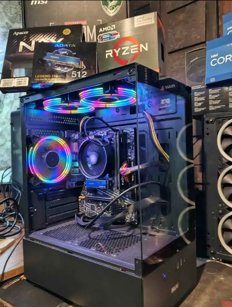 Pc gaming ryzen 5 5500GT like new