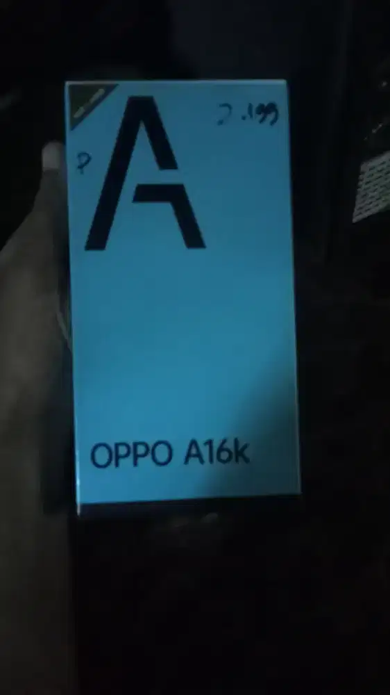 Oppo A16k ram 4/64 hp gak pernah servis lcd ori